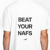 BEAT YOUR NAFS SHIRT - WHITE