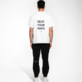 BEAT YOUR NAFS SHIRT - WHITE