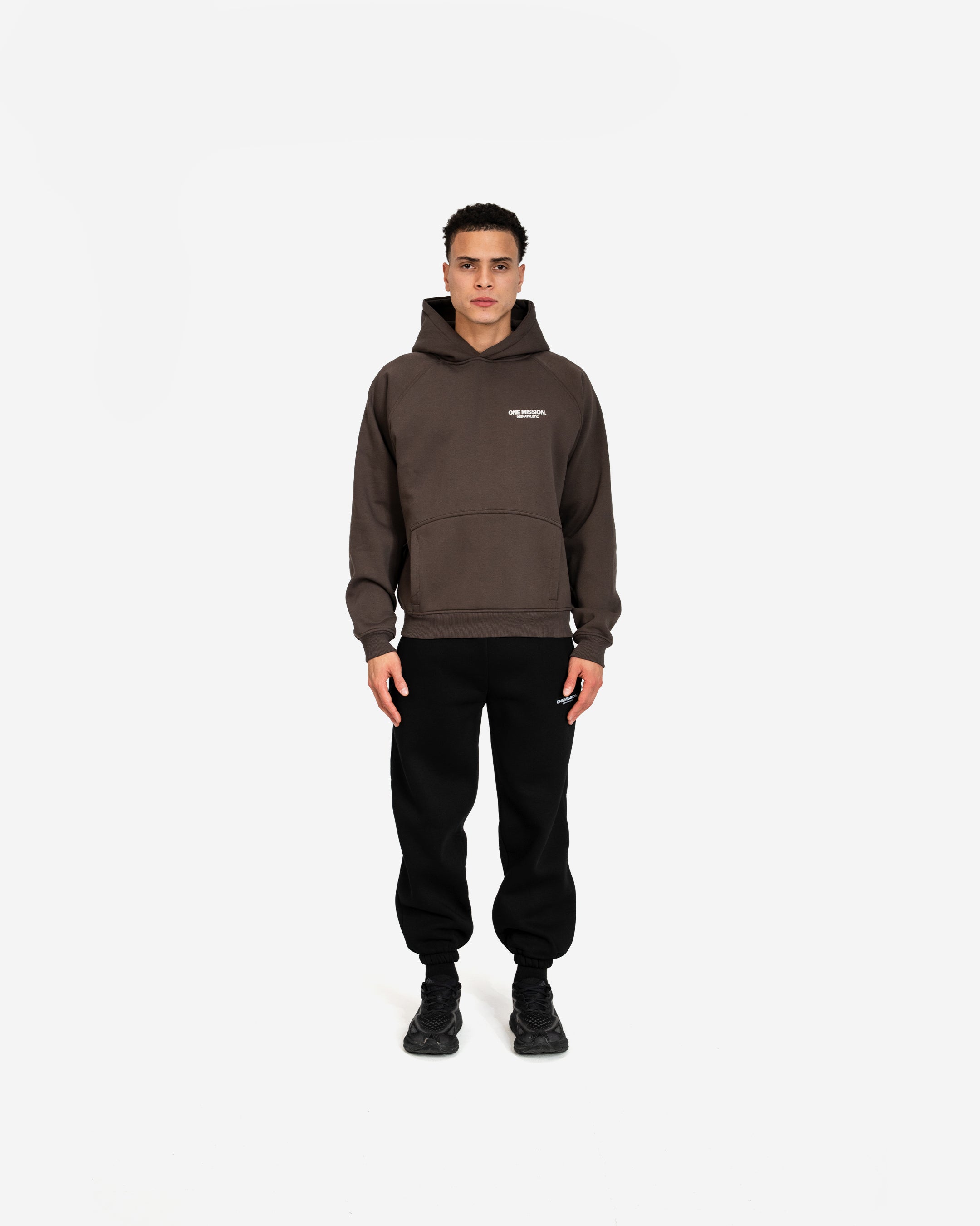 Brown One Mission Hoodie – Deenathletic