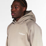 DEENATHLETIC ONE MISSION HOODIE - SAND