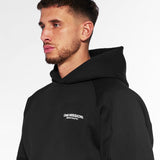 DEENATHLETIC ONE MISSION HOODIE - BLACK