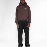DEENATHLETIC ONE MISSION HOODIE - BROWN