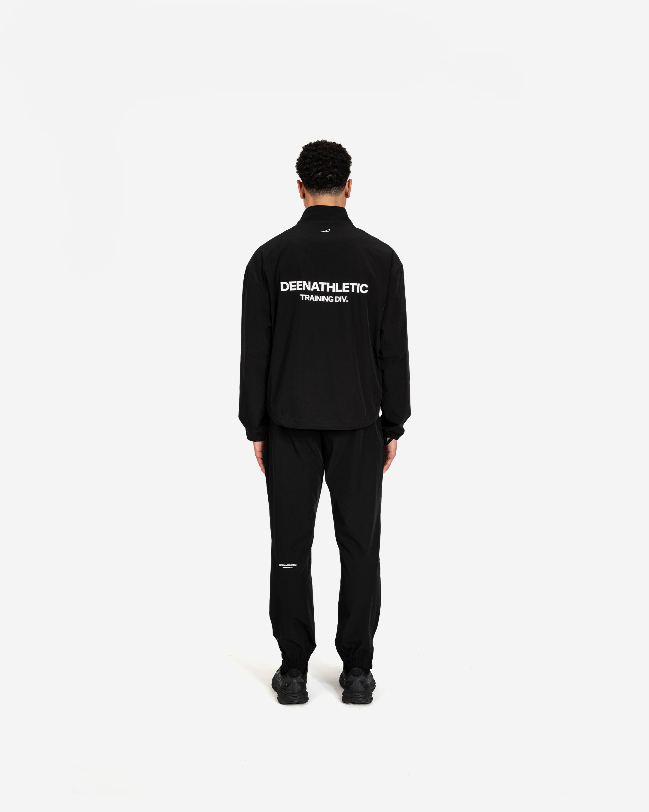 Black Signature Track Jacket – Deenathletic