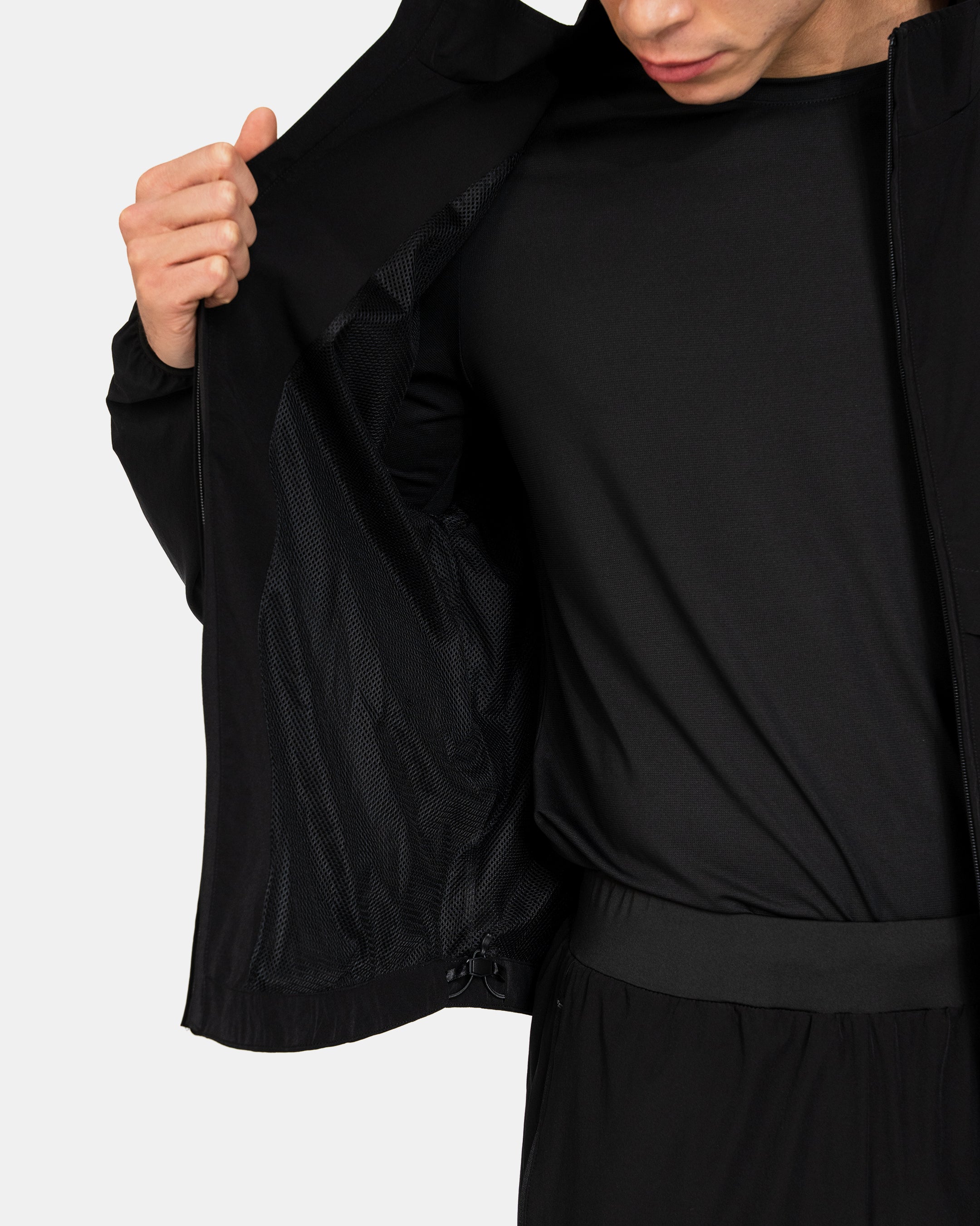 Black Signature Track Jacket – Deenathletic