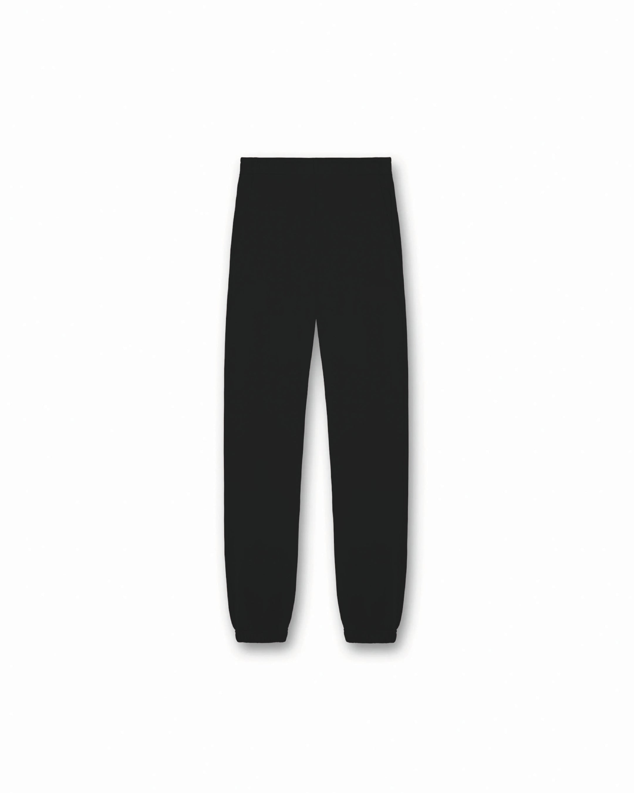 Black Deenahtletic pants on a white background